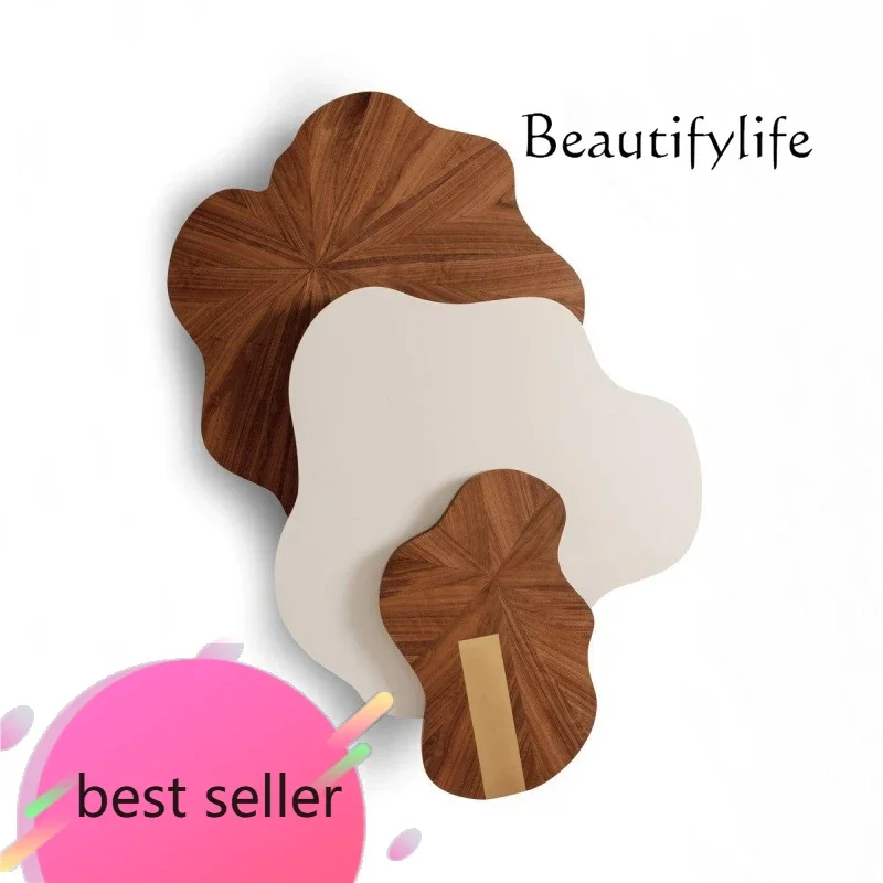 BJ Light Luxury Petal Coffee Table Round Walnut Irregular Coffee Table Small Table
BJ Light Luxury Petal Coffee Table Round Walnut Irregular Coffee Table Small Table