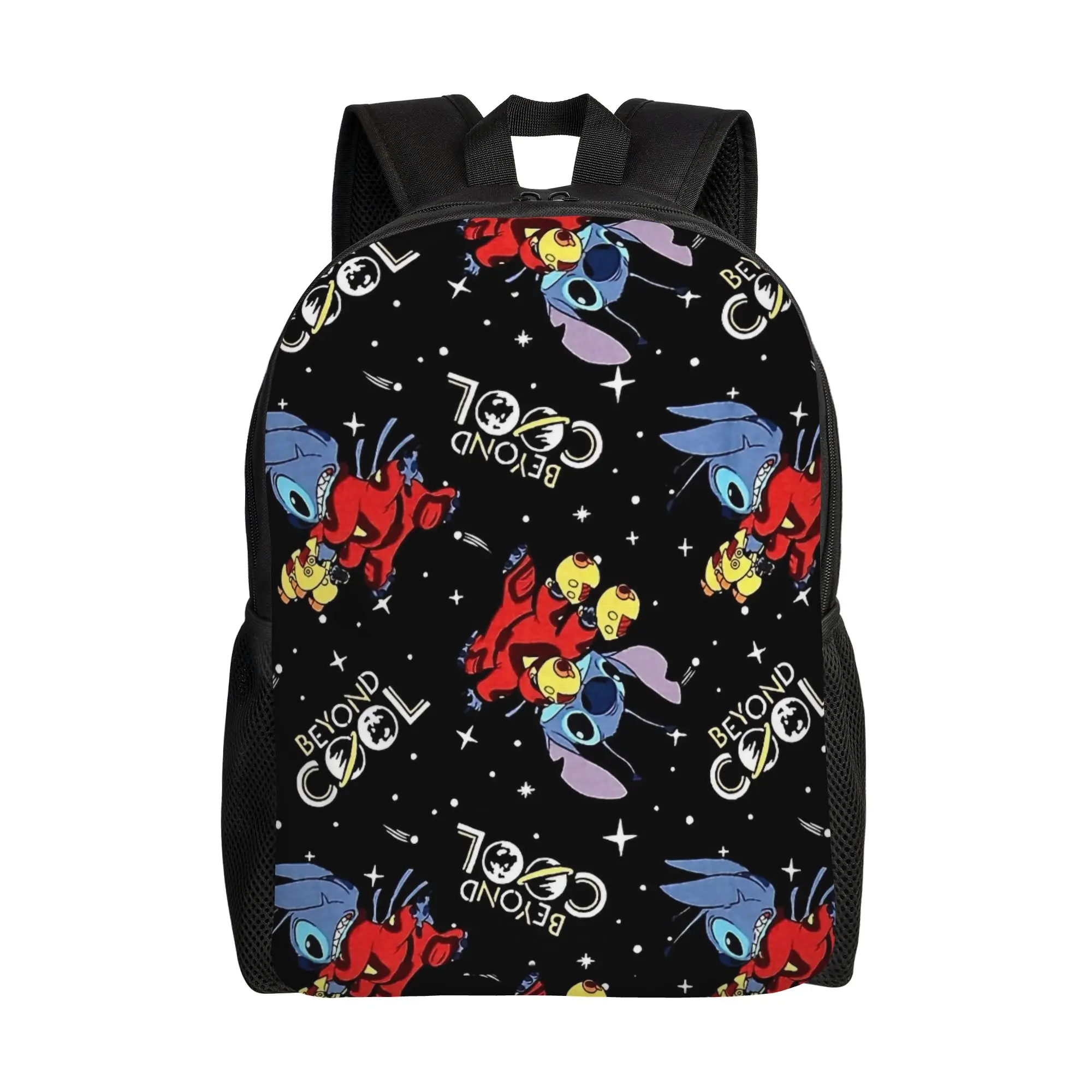 Стильный повседневный рюкзак Stitch Beyond Cool для активного отдыха, учебы и бизнеса, с мультяшным принтом, для мужчин и женщин, студенческий, холщовый.
Стильный повседневный рюкзак Stitch Beyond Cool для активного отдыха, учебы и бизнеса, с мультяшным принтом, для мужчин и женщин, студенческий, холщовый.