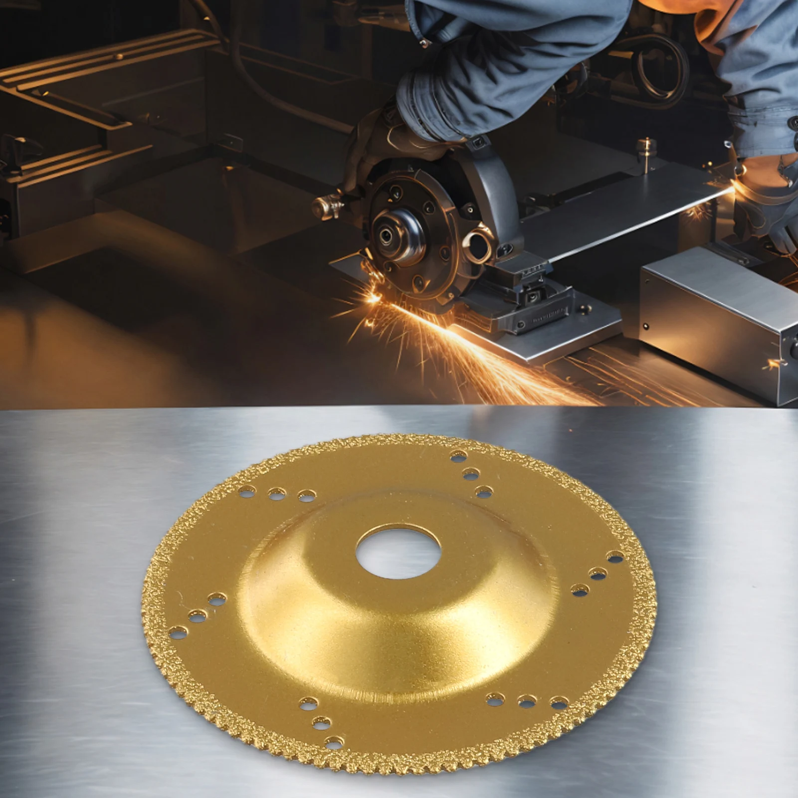 Gold Grinding Wheel Blade Cutting Disc for Angle Grinder High Quality Marble Bowl Grinding Disk Practical
Gold Grinding Wheel Blade Cutting Disc for Angle Grinder High Quality Marble Bowl Grinding Disk Practical