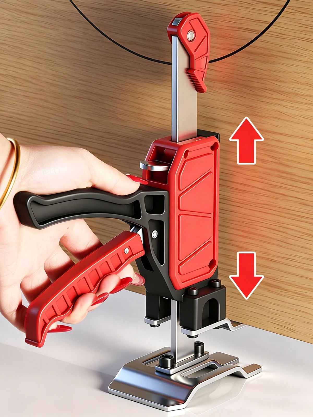 Furniture Cabinet Lifting Jack Door Window Ceramic Tile Installation Auxiliary Tool Adjustable Height Locator Hand Lift Device
Furniture Cabinet Lifting Jack Door Window Ceramic Tile Installation Auxiliary Tool Adjustable Height Locator Hand Lift Device