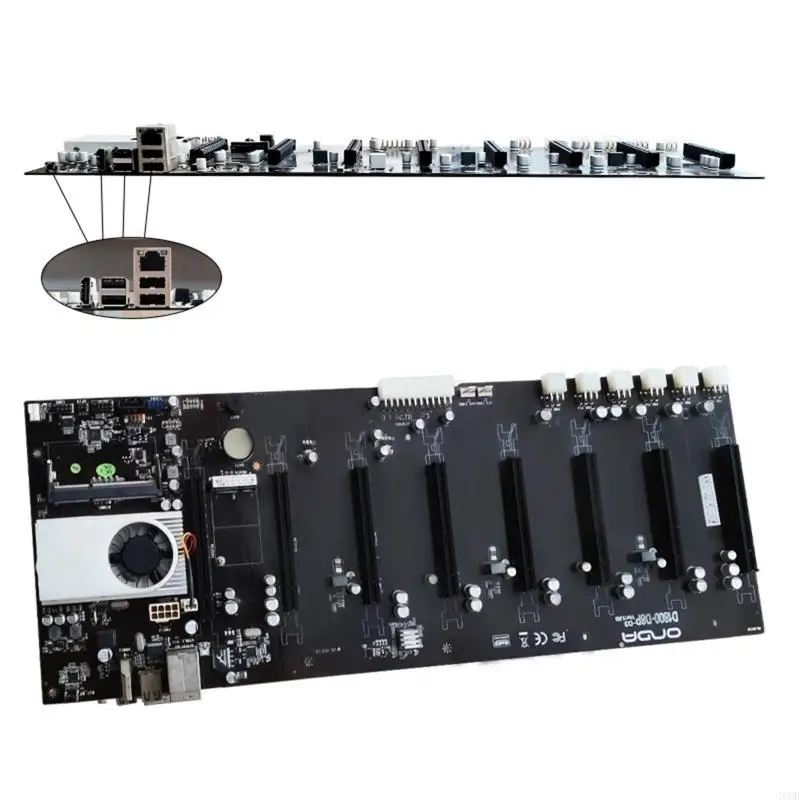 G8DB BTC-D1800 Miner Motherboar Cpu Set Set Expandable Port 8 слот GPU для памяти DDR3 8 x PCIE16X SATA3.0 MSATA2.0 55 мм.
G8DB BTC-D1800 Miner Motherboar Cpu Set Set Expandable Port 8 слот GPU для памяти DDR3 8 x PCIE16X SATA3.0 MSATA2.0 55 мм.