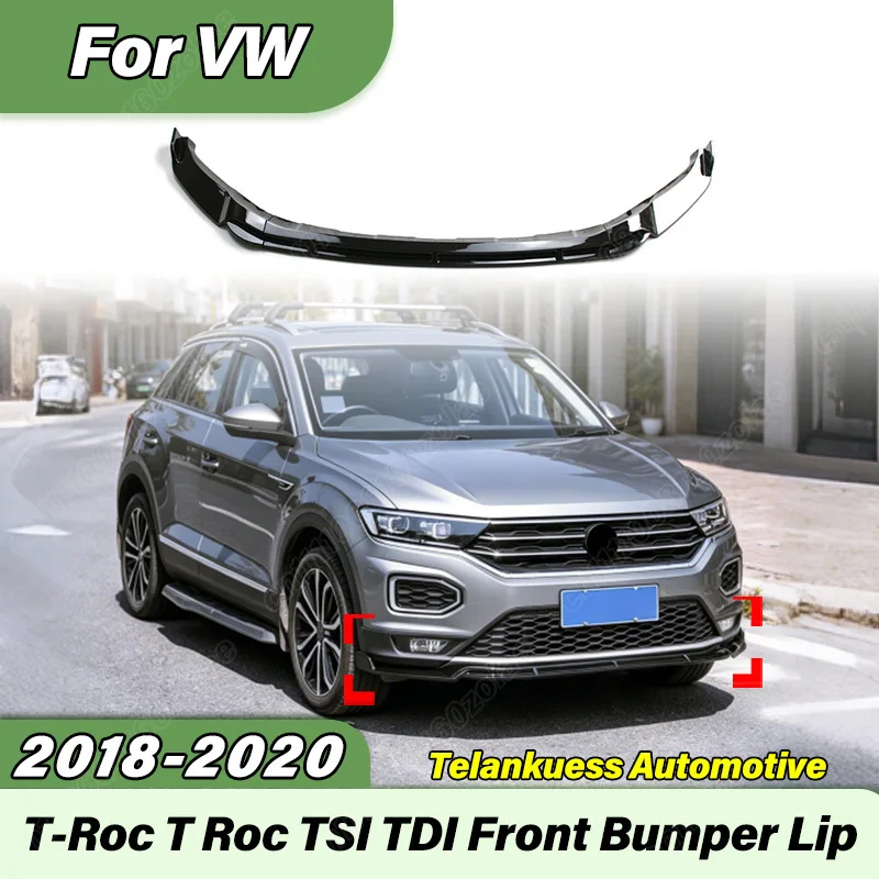 For Volkswagen T-Roc T Roc TSI TDI 2018 2019 2020 Automobile Front Bumper Lip Anti Collision Bumper Small Surround Body Kit
For Volkswagen T-Roc T Roc TSI TDI 2018 2019 2020 Automobile Front Bumper Lip Anti Collision Bumper Small Surround Body Kit