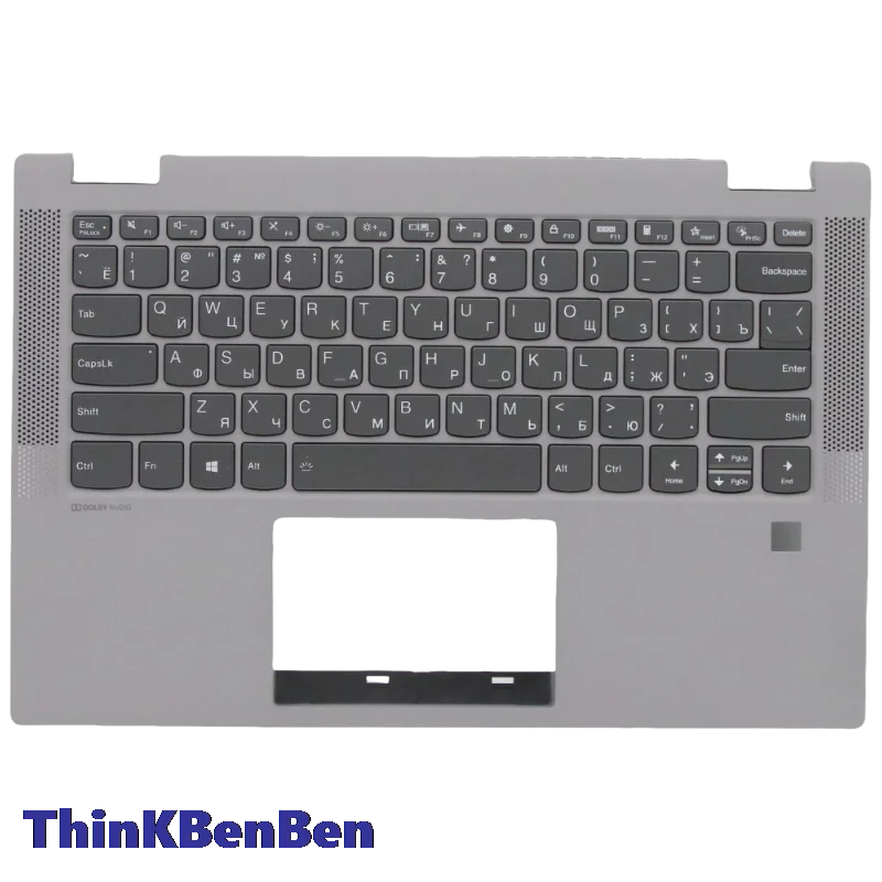 RU Russian Keyboard Platinum Grey Upper Case Palmrest Shell Cover For Lenovo Flex 5 14ALC05 14ITL05 14ARE05 14IIL05 5CB0Y85375
RU Russian Keyboard Platinum Grey Upper Case Palmrest Shell Cover For Lenovo Flex 5 14ALC05 14ITL05 14ARE05 14IIL05 5CB0Y85375