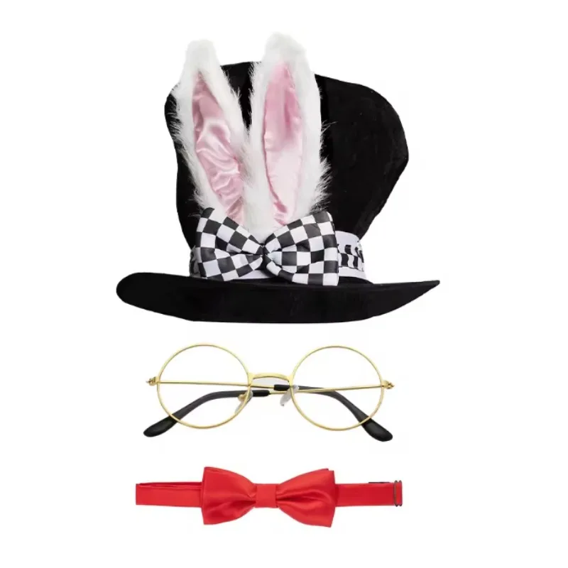 Rabbit Costume - Bunny Costume 5 Pc Playing Cards Role Playing 4 Pcs Costume cosplay Women Men Easter Party Deco for men
Rabbit Costume - Bunny Costume 5 Pc Playing Cards Role Playing 4 Pcs Costume cosplay Women Men Easter Party Deco for men