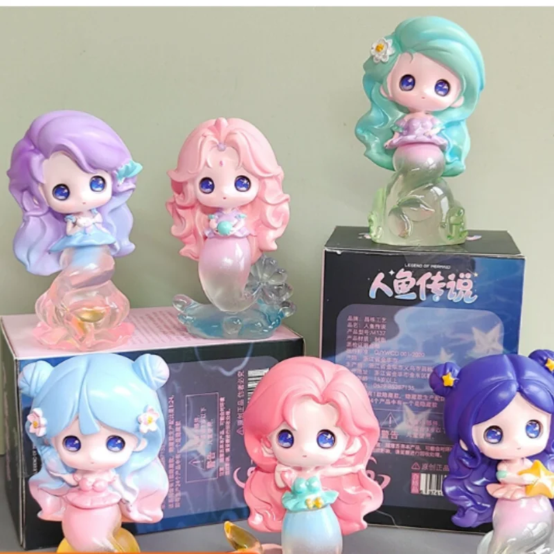 Mermaid Legend Resin Blind Box Kawaii Girls Beautiful Action Figures Cute Model Collectiviable Birthday Desktop Decoration Toys
Mermaid Legend Resin Blind Box Kawaii Girls Beautiful Action Figures Cute Model Collectiviable Birthday Desktop Decoration Toys