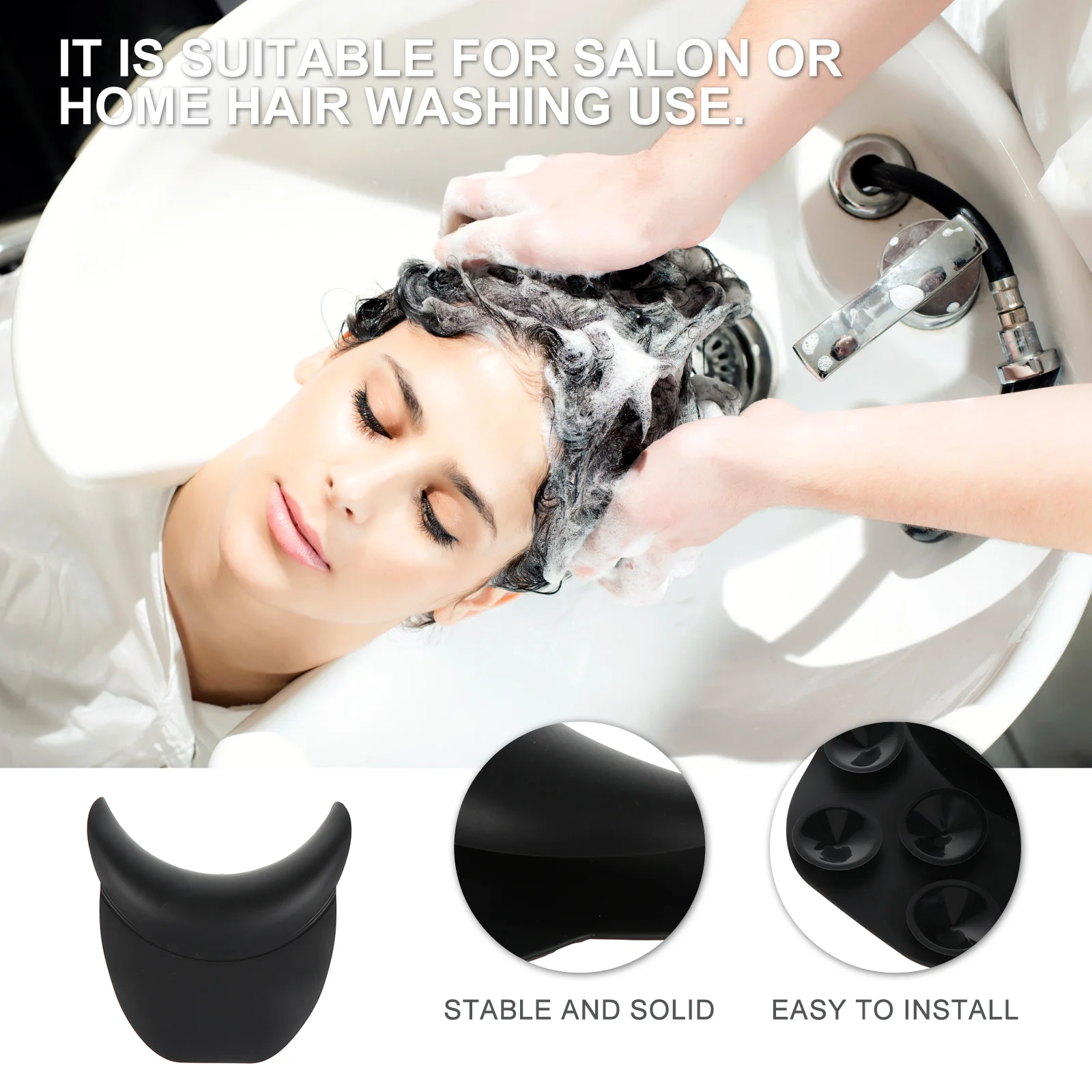 Hair Shampoo Head Pillow Bath Tub Spa Headrest Neck Hooded Dryer Pillows Support Bowl
Hair Shampoo Head Pillow Bath Tub Spa Headrest Neck Hooded Dryer Pillows Support Bowl