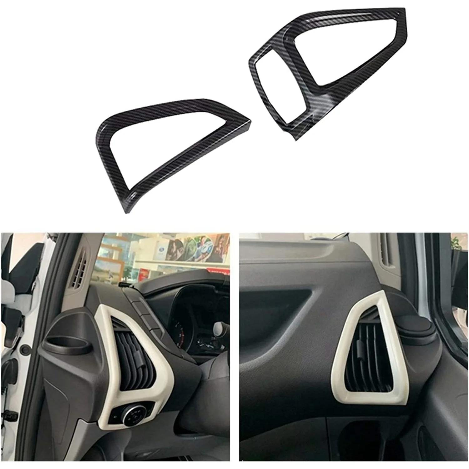 B0A--WOfor ford Transit 2017+ Car Carbon Fiber Dashboard AC Air Conditioner Outlet Vent Cover Trim for Tourneo Custom
B0A--WOfor ford Transit 2017+ Car Carbon Fiber Dashboard AC Air Conditioner Outlet Vent Cover Trim for Tourneo Custom