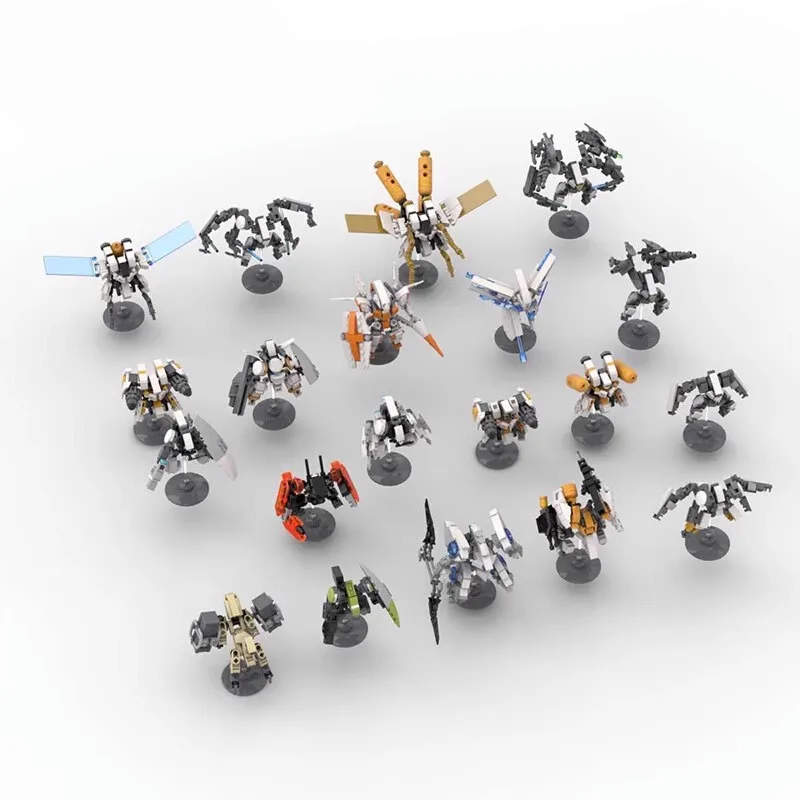 MOC idea маленький робот-эзоскелет mecha, набор украшений, сборный вручную, строительный блок, игрушки, подарок
MOC idea маленький робот-эзоскелет mecha, набор украшений, сборный вручную, строительный блок, игрушки, подарок