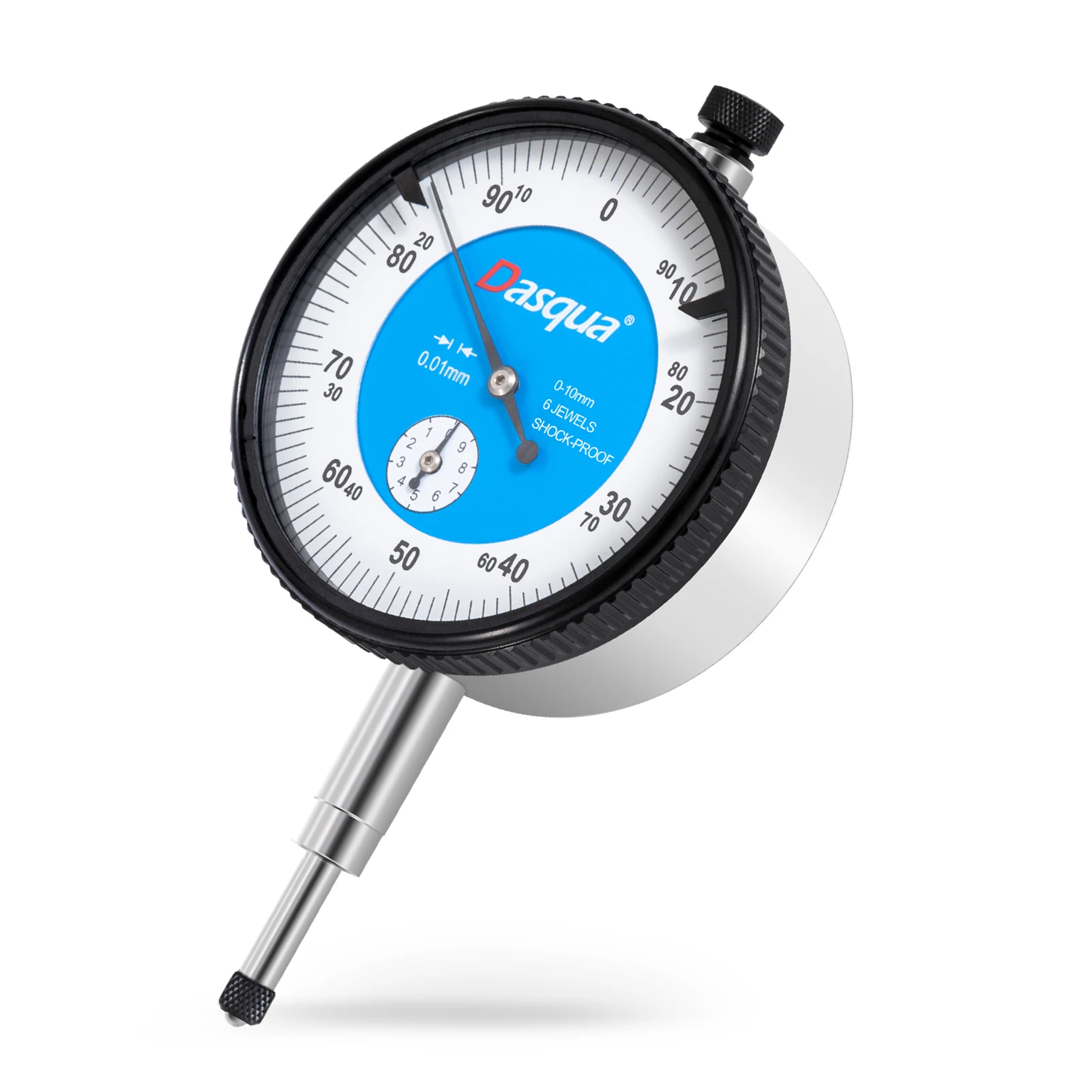 0-10mm Jeweled Bearing Shockproof Dial Indicator Stainless Steel High Accuracy 0.01mm Resolution Reduce Friction
0-10mm Jeweled Bearing Shockproof Dial Indicator Stainless Steel High Accuracy 0.01mm Resolution Reduce Friction