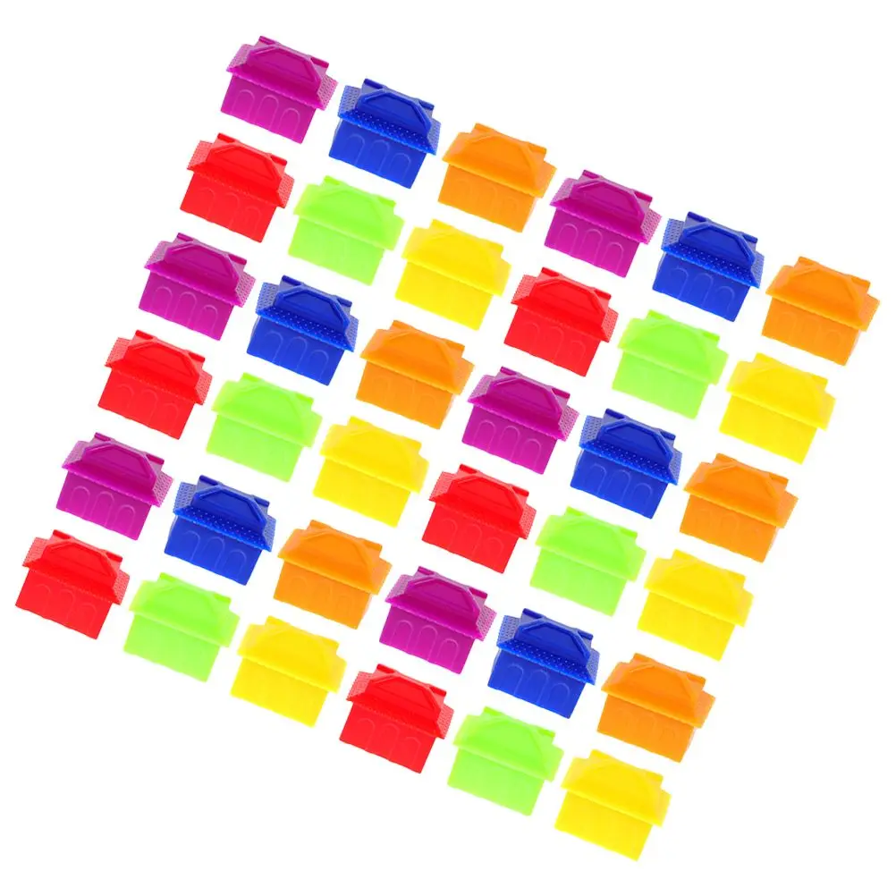 120 Pcs Board Game Accessories Plastic House Tokens 6 Colors 20 Each Game Pieces Replacement Smooth Design Family Fun
120 Pcs Board Game Accessories Plastic House Tokens 6 Colors 20 Each Game Pieces Replacement Smooth Design Family Fun
