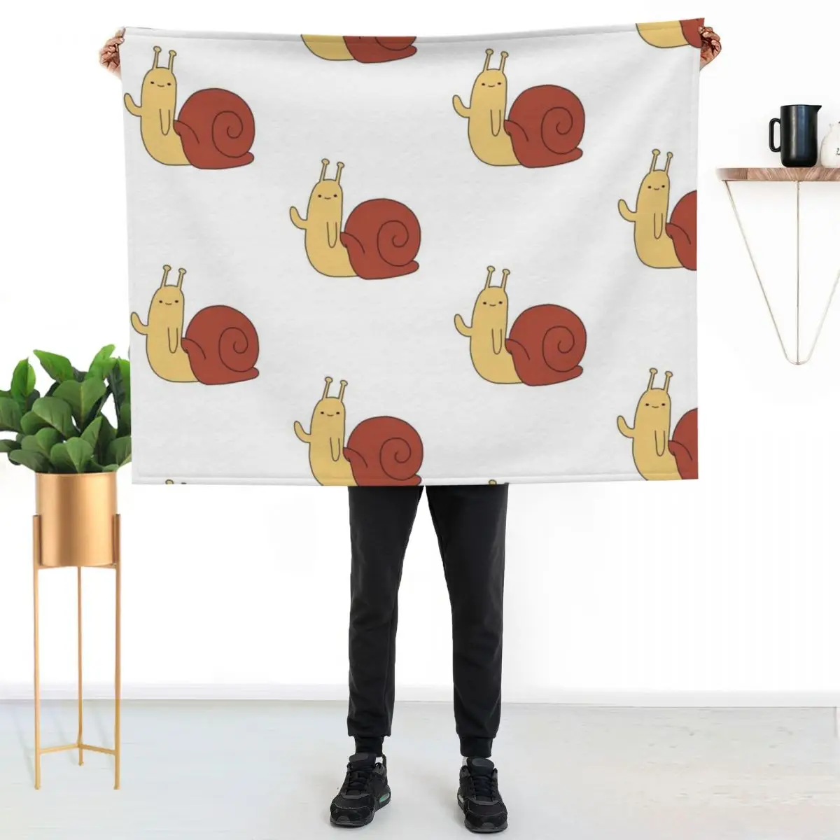 The Snail Throw Blanket Warm Napping Blanket for Office Couch Bed
The Snail Throw Blanket Warm Napping Blanket for Office Couch Bed