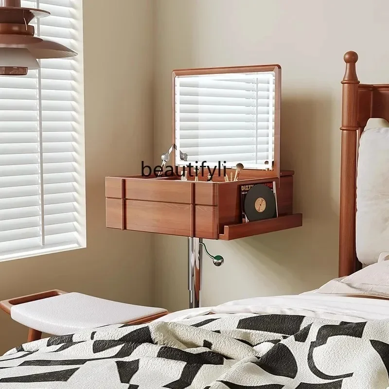 A357 Solid Wood Antique Style Mini Dressing Table Bedroom Movable Corner Dresser Small Apartment Flip
A357 Solid Wood Antique Style Mini Dressing Table Bedroom Movable Corner Dresser Small Apartment Flip