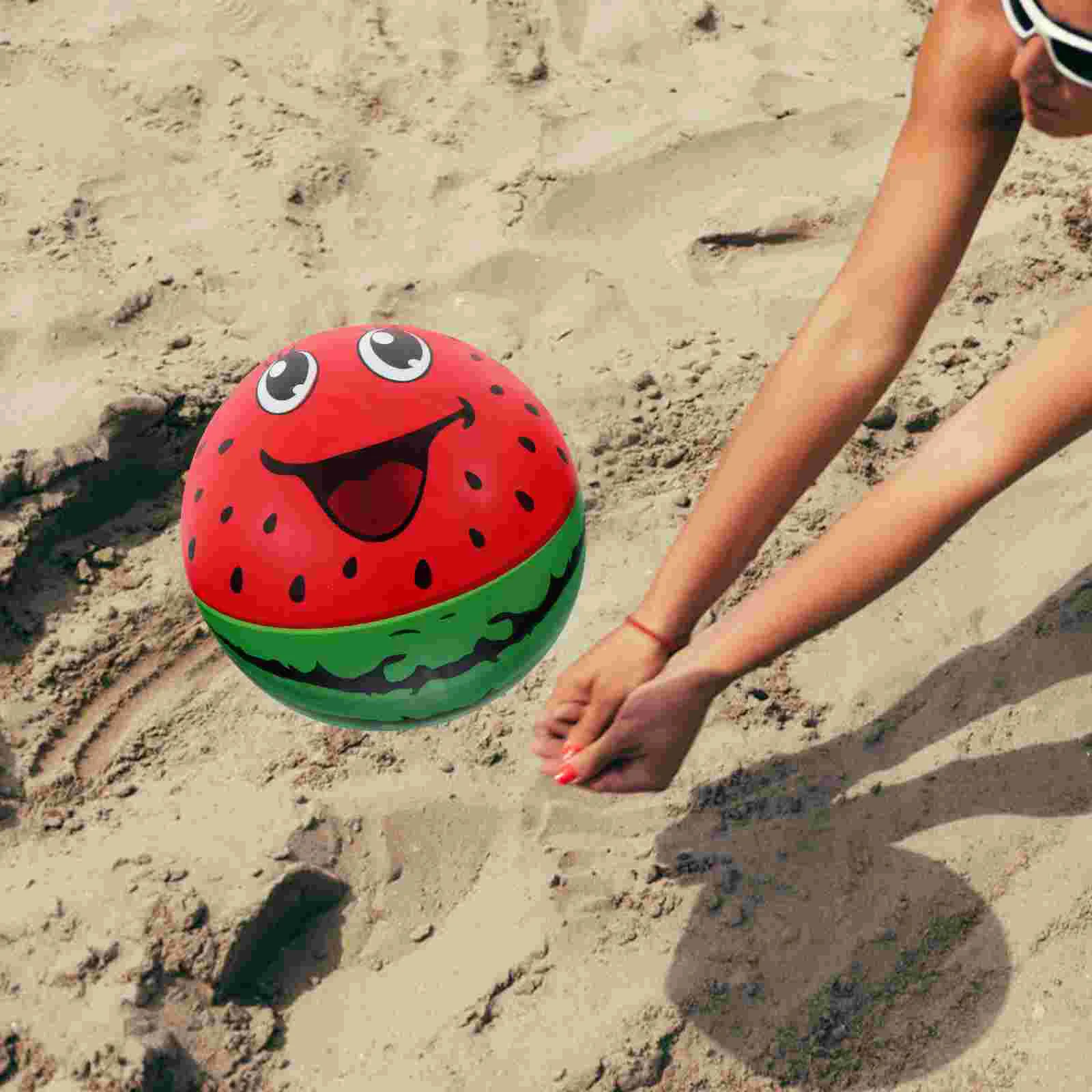 2 Pcs Inflatable Racket Ball Beach Balls Kids Toys Swimming Pool Watermelon for Decor Pvc Child
2 Pcs Inflatable Racket Ball Beach Balls Kids Toys Swimming Pool Watermelon for Decor Pvc Child