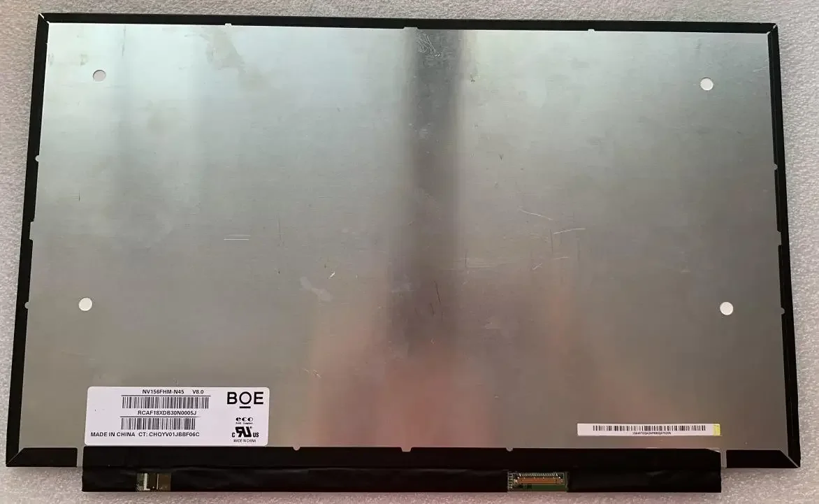 15.6 Inch LCD Screen NV156FHM-N48 ,LP156WFC-SPF3/SPF5/SPD1/SPF6, B156HAN02.1/02.3,N156HCA-EAB,NV156FHM-N45/NL0/N4X
15.6 Inch LCD Screen NV156FHM-N48 ,LP156WFC-SPF3/SPF5/SPD1/SPF6, B156HAN02.1/02.3,N156HCA-EAB,NV156FHM-N45/NL0/N4X
