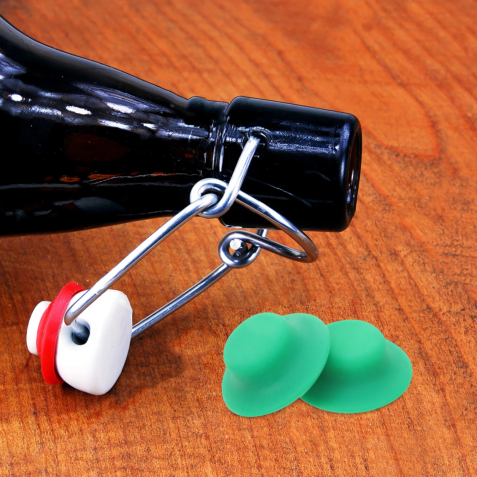 20pcs Swing Top Silicone Leakproof Airtight Rings For Beer Soda Replacement Washers Caps Beverage Stopper Soda Bottle Seal
20pcs Swing Top Silicone Leakproof Airtight Rings For Beer Soda Replacement Washers Caps Beverage Stopper Soda Bottle Seal