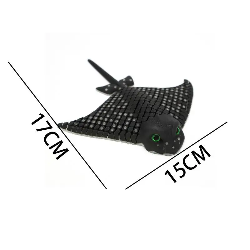 1Pcs Aquatic Animal Bionic Desktop Relief Decoration 3D Printed Luminous Manta Ray Stingray Toy Flexible Sea Creature Gift
1Pcs Aquatic Animal Bionic Desktop Relief Decoration 3D Printed Luminous Manta Ray Stingray Toy Flexible Sea Creature Gift