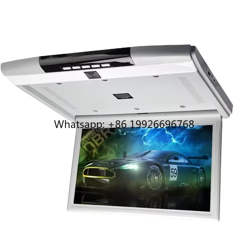 15.6/17.3 Inch Car Android Roof Monitor Smart TV Full 1080P HD IPS LCD Screen 8-Core Android 12 System USB Remote Control
15.6/17.3 Inch Car Android Roof Monitor Smart TV Full 1080P HD IPS LCD Screen 8-Core Android 12 System USB Remote Control