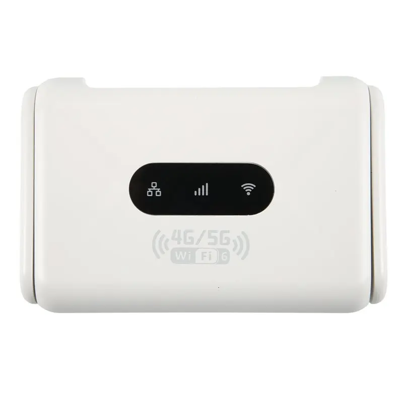 Y43A-Wifi 6 Router 4G LTE 300Mbps Modem Portable 4G Wifi Internet Access Device Compatible With Non-Contract 5G SIM Card-US-Plug