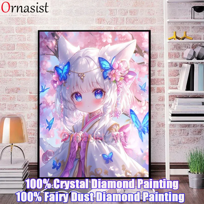 100% Fairy Dust Drill Diamond Painting Kits Cartoon Girl Square Diamond Embroidery Full Crystal Diamond Mosaic Art Home Decor
100% Fairy Dust Drill Diamond Painting Kits Cartoon Girl Square Diamond Embroidery Full Crystal Diamond Mosaic Art Home Decor