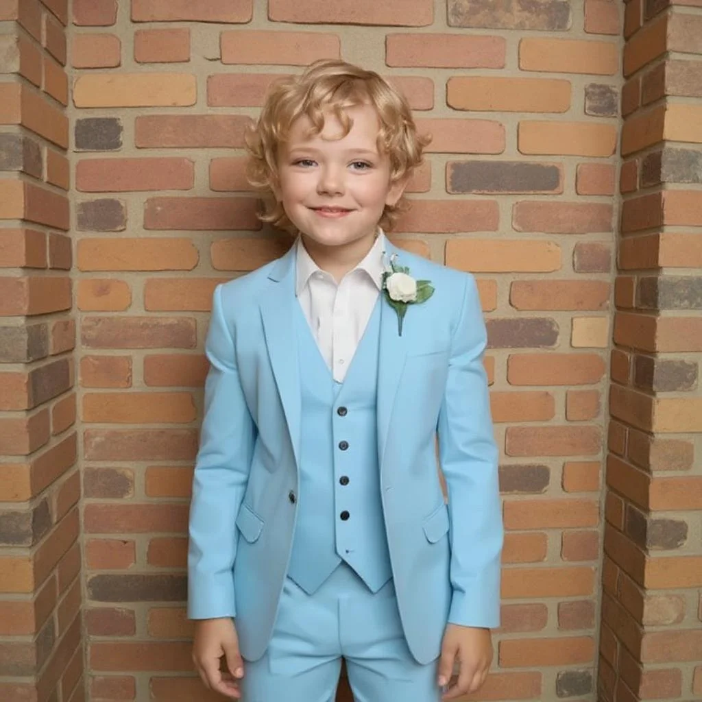 Formal Boys' Suit Set for Wedding Party Tuxedo 3 Pieces Kids Suit Set Hosting Piano Performance Costume Custom Made Suit
Formal Boys' Suit Set for Wedding Party Tuxedo 3 Pieces Kids Suit Set Hosting Piano Performance Costume Custom Made Suit