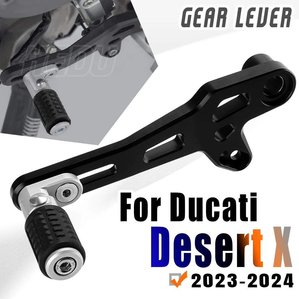 DesertX Motorcycle Adjustable Folding Gear Shifter Shift Pedal Lever For Ducati Desert X 2022 2023 2024 Aluminum shift lever
DesertX Motorcycle Adjustable Folding Gear Shifter Shift Pedal Lever For Ducati Desert X 2022 2023 2024 Aluminum shift lever