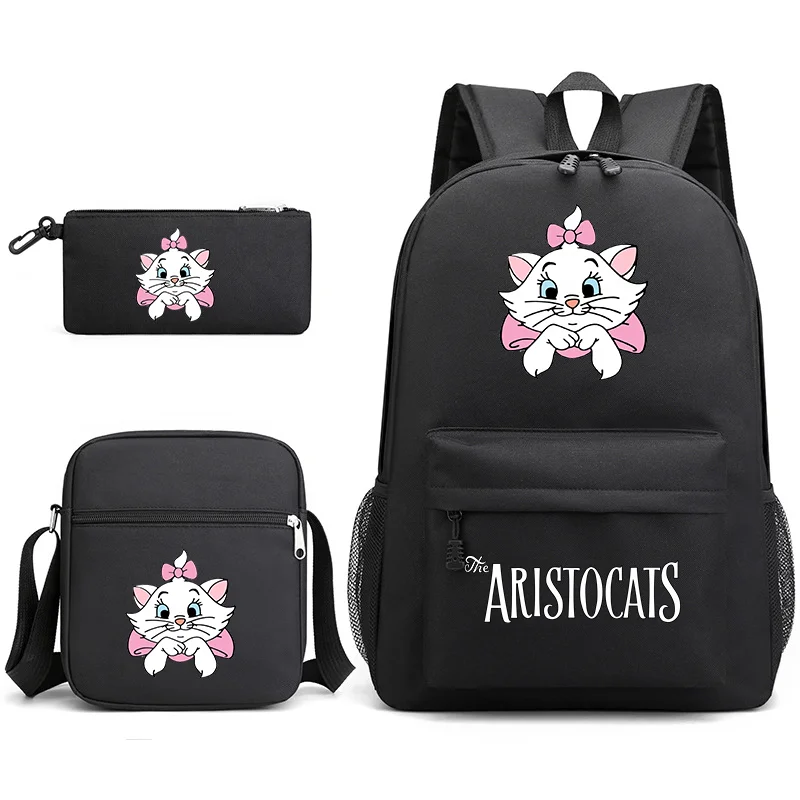 3pcs Disney The Aristocats Marie Cat Backpacks Schoolbags Pencil Case Shoulder Bags Backpack Boys Girls School Bags Sets
3pcs Disney The Aristocats Marie Cat Backpacks Schoolbags Pencil Case Shoulder Bags Backpack Boys Girls School Bags Sets
