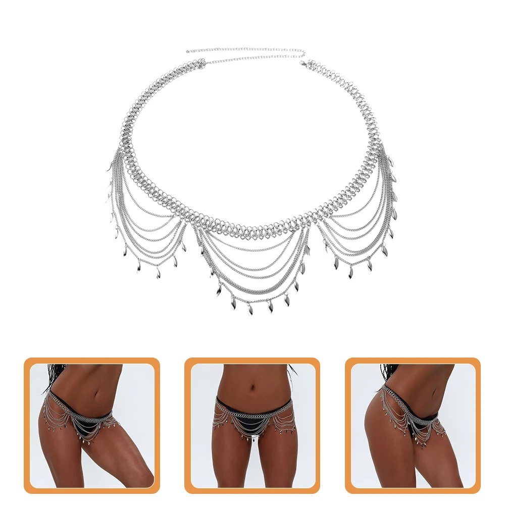 Multi Layer Bright Sequin Leaf Waist Chain Body Jewelry for Women Metal Belly Silver Chains Fashion Accessories
Multi Layer Bright Sequin Leaf Waist Chain Body Jewelry for Women Metal Belly Silver Chains Fashion Accessories