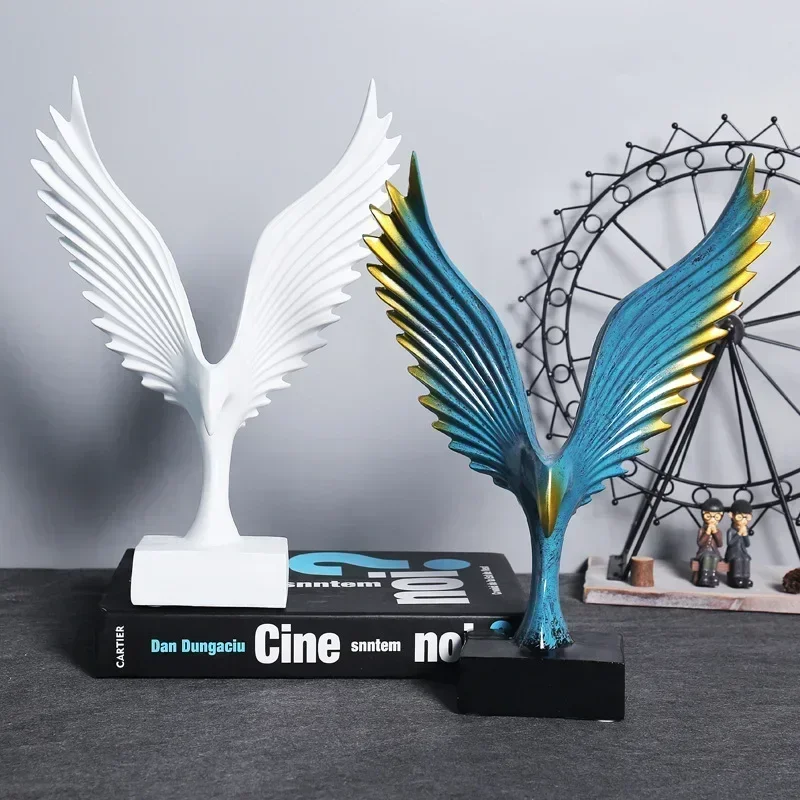 Minimalist Abstract Eagle Shape Statue Mirs Wings Figurine Home Decoration Bird Model Living Room Entrance Display Art Ornaments
Minimalist Abstract Eagle Shape Statue Mirs Wings Figurine Home Decoration Bird Model Living Room Entrance Display Art Ornaments