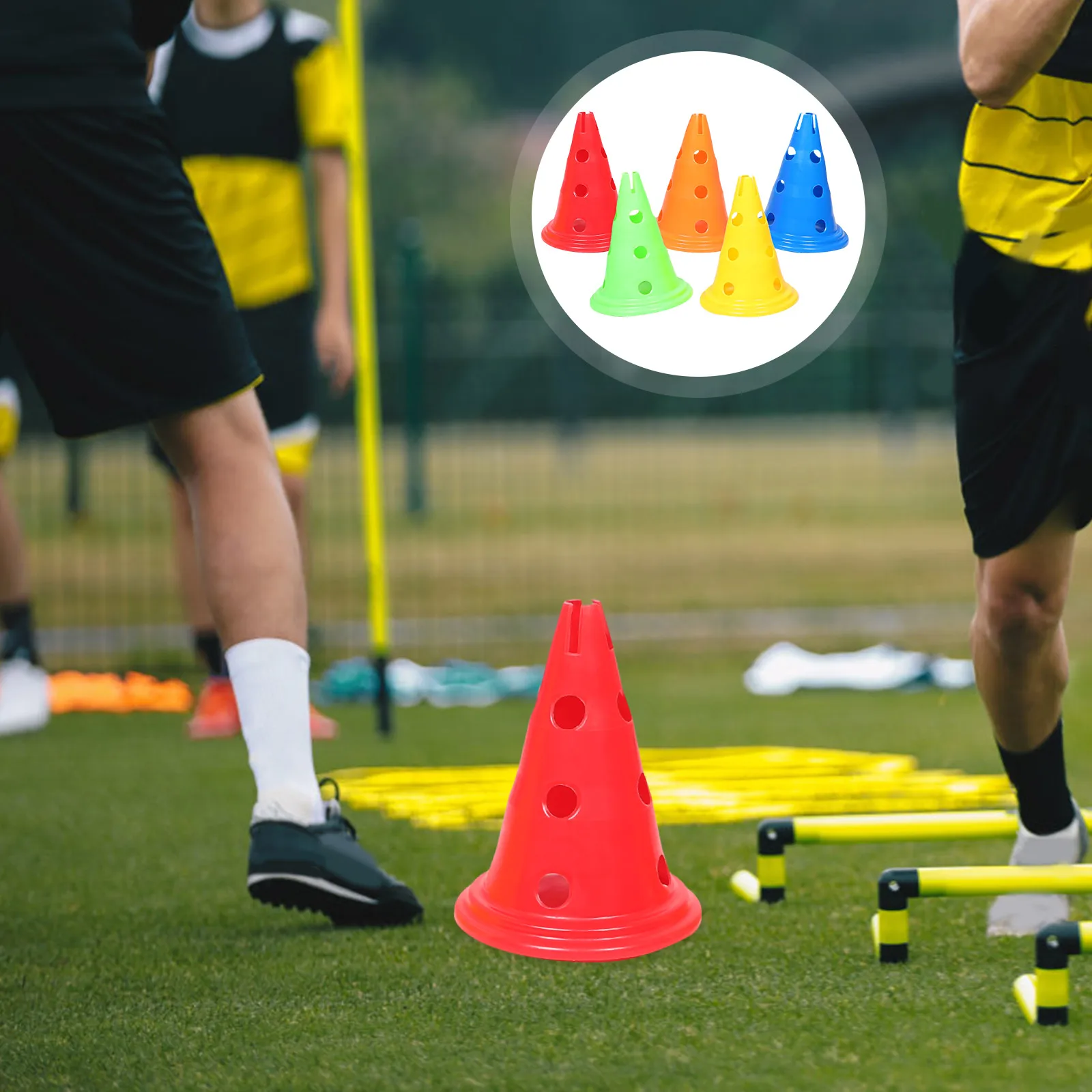 5 Pcs Training Logo Cone Agility Cones Field Football Marker Basketball Court Mini Orange Equipment Plastic for Kids
5 Pcs Training Logo Cone Agility Cones Field Football Marker Basketball Court Mini Orange Equipment Plastic for Kids