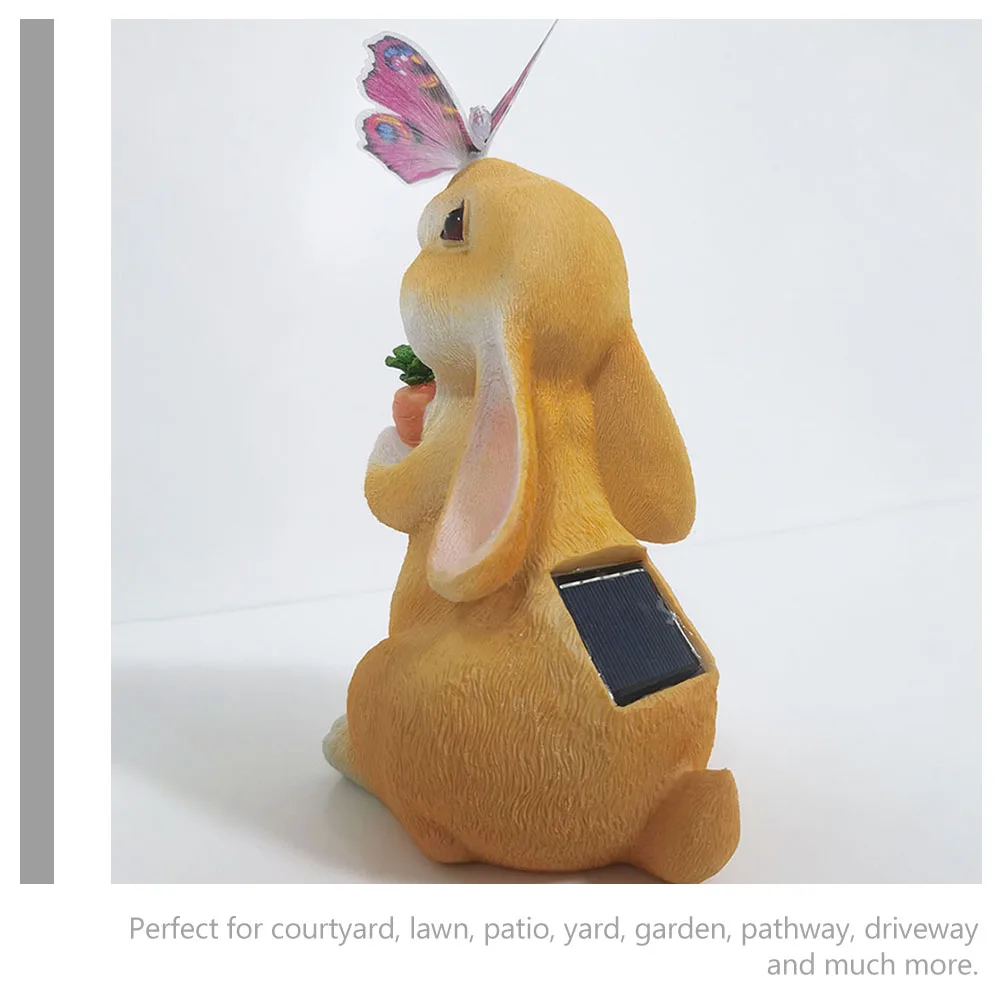 Solar Rabbit Resin Garden Statue Outdoor Decor Lawn Lamp Energy Saving Creative Style Solar Rabbit Statue Powered
Solar Rabbit Resin Garden Statue Outdoor Decor Lawn Lamp Energy Saving Creative Style Solar Rabbit Statue Powered
