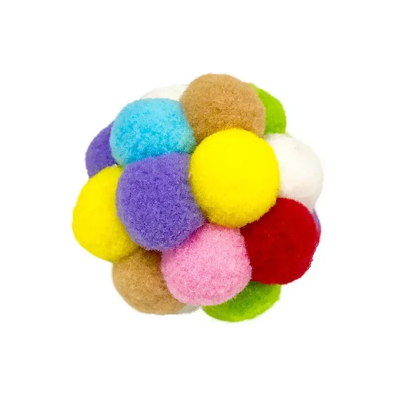 1/2/3pcs Colorful Cat Ball Toys Squeak Bell Self Entertainment Pet Dog Cat Supplies Training Kit Interactive Chewing Toys
1/2/3pcs Colorful Cat Ball Toys Squeak Bell Self Entertainment Pet Dog Cat Supplies Training Kit Interactive Chewing Toys