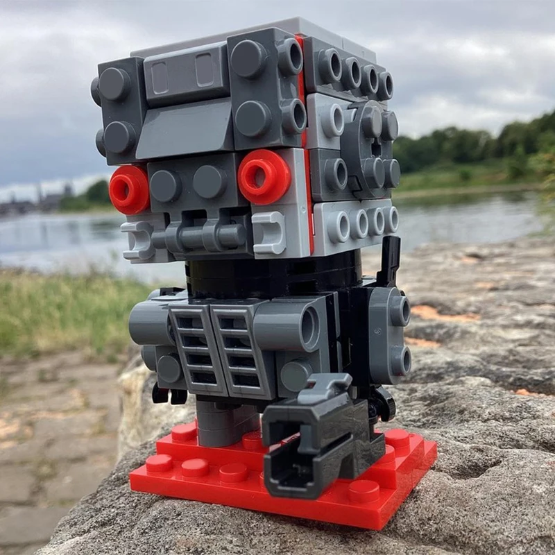 111 шт. MOC Brickheadz T-800 робот фигурка модульные строительные блоки DIY модель комплект творческая сборка игрушка для детей
111 шт. MOC Brickheadz T-800 робот фигурка модульные строительные блоки DIY модель комплект творческая сборка игрушка для детей