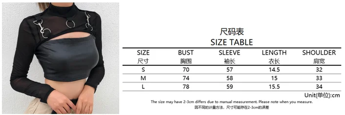 Women s Sexy High Neck Sheer Mesh Long Sleeve Crop Top Lace Fit T-Shirt Cut Out Blouse E Gril Y2K Streetwear
Women s Sexy High Neck Sheer Mesh Long Sleeve Crop Top Lace Fit T-Shirt Cut Out Blouse E Gril Y2K Streetwear