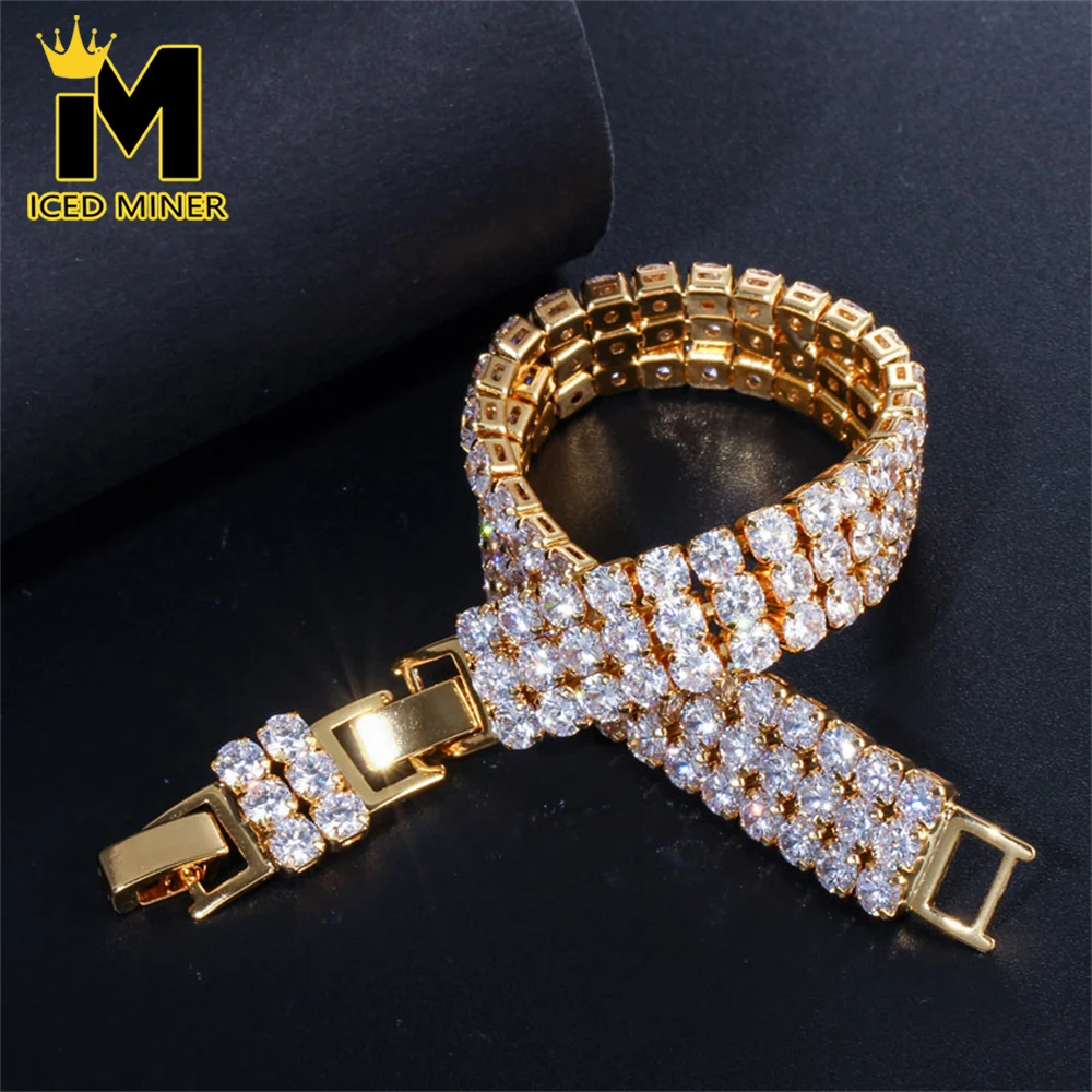 Icedminer 3Rows Zircon Iced Out Tennis Link Chain Bracelets for Men Women Hip Hop Jewelry Free Shipping
Icedminer 3Rows Zircon Iced Out Tennis Link Chain Bracelets for Men Women Hip Hop Jewelry Free Shipping
