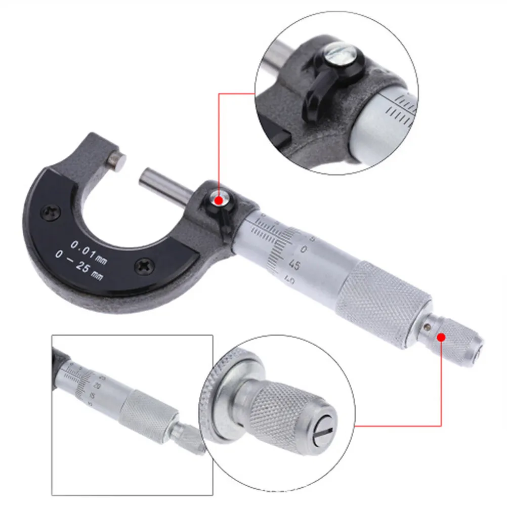 0-25Mm Inner Diameter Micrometer Carbide Tipped Wear Resistant Alloy Measuring Instrument For Precision Inside Screw Measurement
0-25Mm Inner Diameter Micrometer Carbide Tipped Wear Resistant Alloy Measuring Instrument For Precision Inside Screw Measurement
