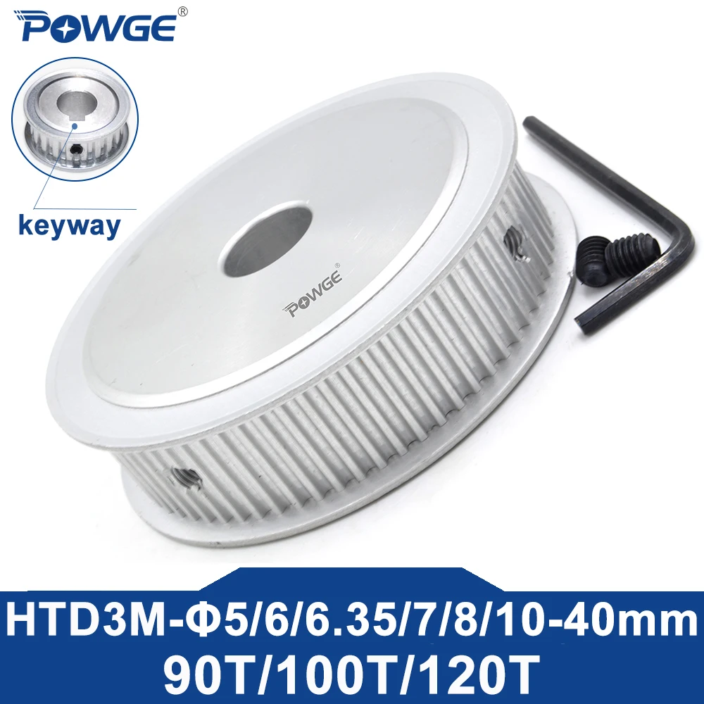 POWGE 90 100 120 зубьев HTD 3M Отверстие шкива ГРМ 8/10/12/14/15/16/17/18/19/20/22-40 для ремня HTD3M ширина 10/15 мм 90T 100T 120T
POWGE 90 100 120 зубьев HTD 3M Отверстие шкива ГРМ 8/10/12/14/15/16/17/18/19/20/22-40 для ремня HTD3M ширина 10/15 мм 90T 100T 120T