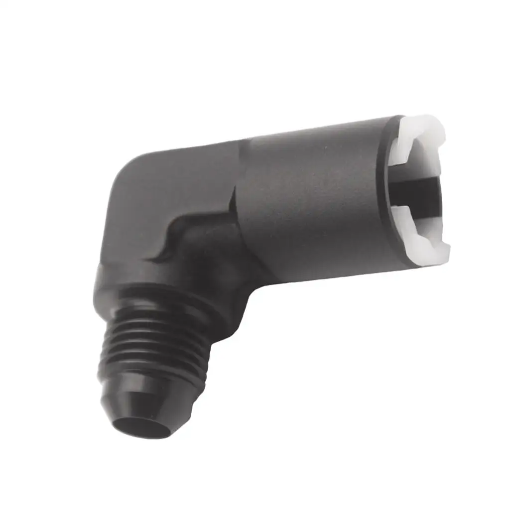 High Quality AN6 Quick Connect Adapter Black Aluminum 90 Degree Fuel Hose Fitting for Auto Maintenance
High Quality AN6 Quick Connect Adapter Black Aluminum 90 Degree Fuel Hose Fitting for Auto Maintenance