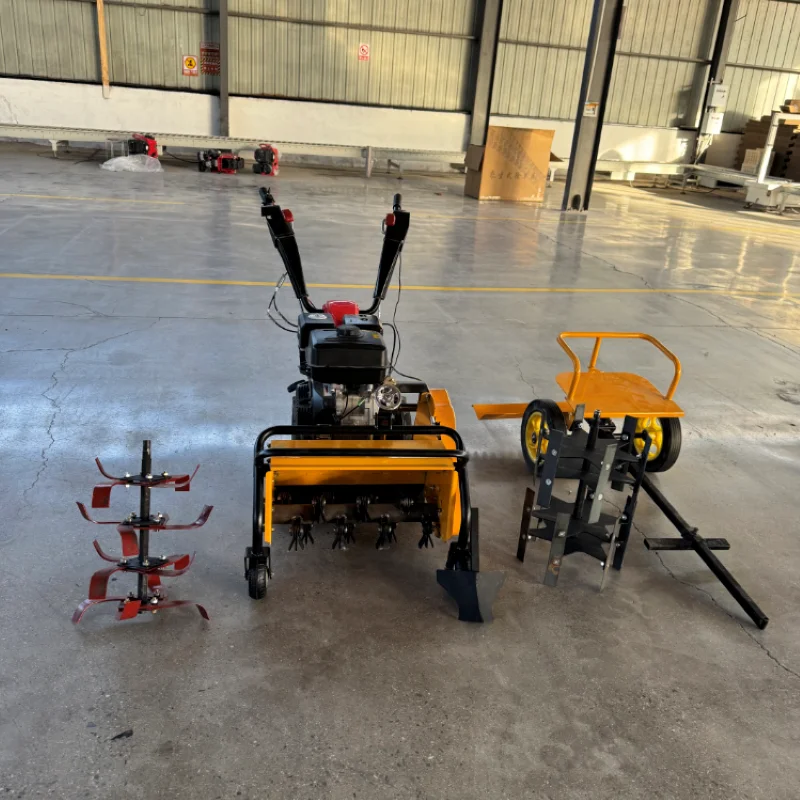 192 Petrol Engine Motor Handheld 4WD Mini Rotary Tiller Gearbox 2+2 Gears Implements Multifunctional Garden Cultivator 1
192 Petrol Engine Motor Handheld 4WD Mini Rotary Tiller Gearbox 2+2 Gears Implements Multifunctional Garden Cultivator 1