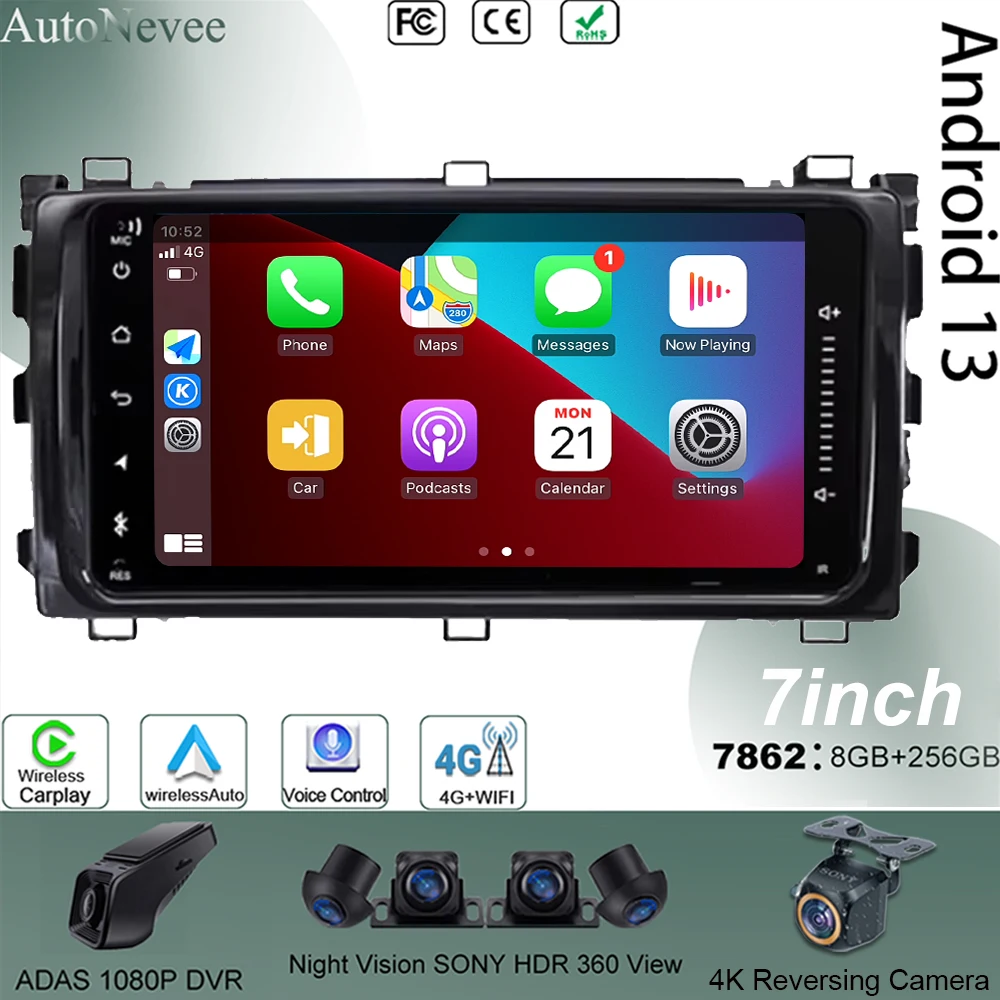 7inch Car Radio Carplay For Toyota Auris Hybrid 2013 2014 Navigation GPS Android Auto Stereo Multimedia Player Bluetooth Video
7inch Car Radio Carplay For Toyota Auris Hybrid 2013 2014 Navigation GPS Android Auto Stereo Multimedia Player Bluetooth Video