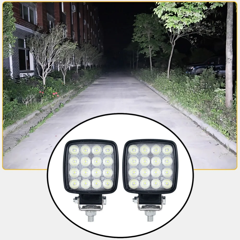2Pcs Excavator Work Light 12V-80V 48W Headlight For Loarder Tractor Forklift Truck Auxiliary Lamp
2Pcs Excavator Work Light 12V-80V 48W Headlight For Loarder Tractor Forklift Truck Auxiliary Lamp