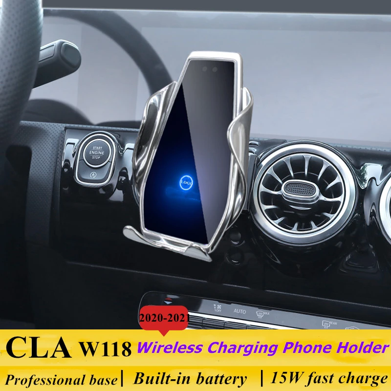 Dedicated for Mercedes Benz CLA W118 C118 2020-2021 Car Phone Holder 15W Qi Wireless Charger for iPhone Xiaomi Samsung Huawei
Dedicated for Mercedes Benz CLA W118 C118 2020-2021 Car Phone Holder 15W Qi Wireless Charger for iPhone Xiaomi Samsung Huawei