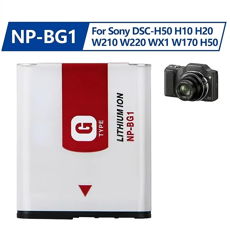 Production Date 2024 Replacement Battery NP-BG1 For SONY DSC-H50 H10 H20 WX10 H70 W90S W210 W220 WX1 W170 H50
Production Date 2024 Replacement Battery NP-BG1 For SONY DSC-H50 H10 H20 WX10 H70 W90S W210 W220 WX1 W170 H50