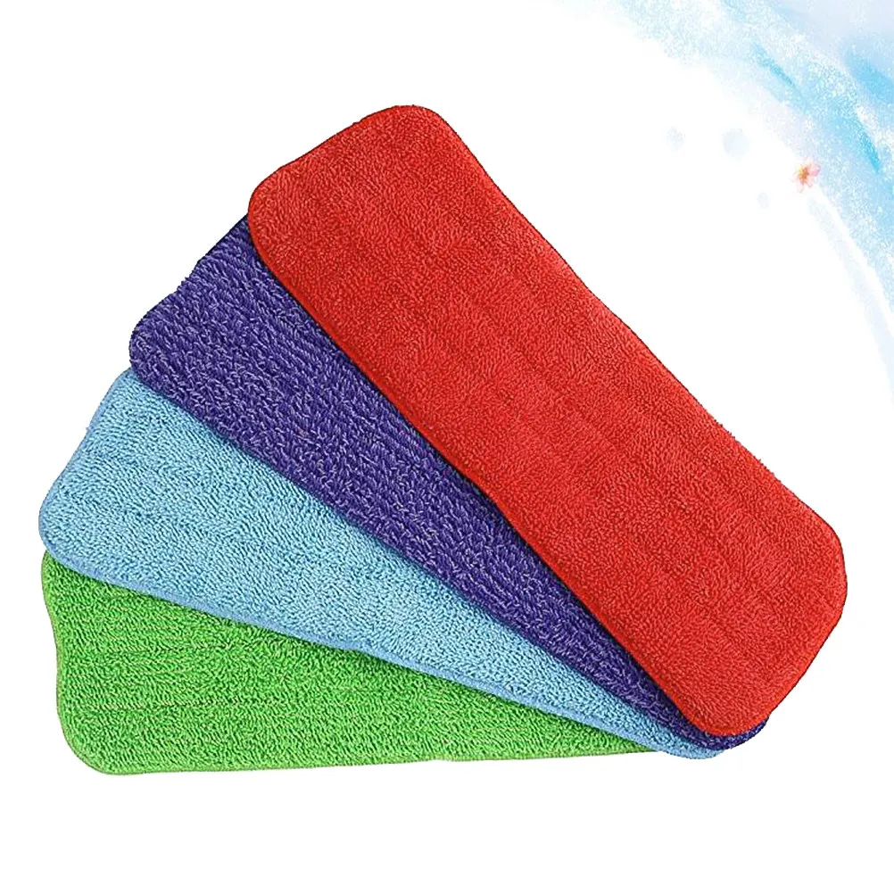 4Pcs Mop Microfiber Cloth Replacement Durable Strong Water Absorption for Home Flooring Floor Tile Glass Window Cleaning
4Pcs Mop Microfiber Cloth Replacement Durable Strong Water Absorption for Home Flooring Floor Tile Glass Window Cleaning
