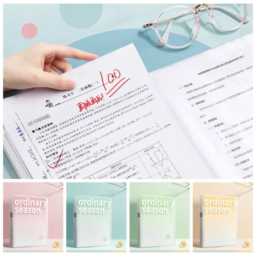 40/60/100 Pockets A4 File Folder Bag Waterproof Large Capacity A4 File Organizer Gradient color Document Folder Business
40/60/100 Pockets A4 File Folder Bag Waterproof Large Capacity A4 File Organizer Gradient color Document Folder Business
