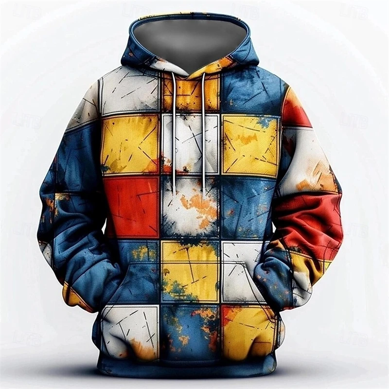 Vintage Plaid Print Patchwork Design Hoodies Autumn Winter Casual Tops Oversize Sweatshirt Trend Streetwear Fashion Men Clothing
Vintage Plaid Print Patchwork Design Hoodies Autumn Winter Casual Tops Oversize Sweatshirt Trend Streetwear Fashion Men Clothing