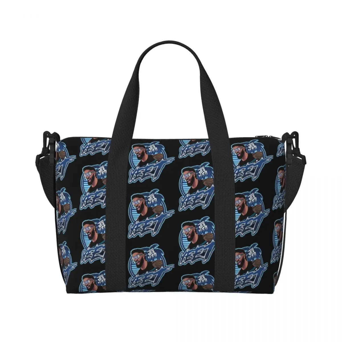 Custom Cool Yeet Jey Wrestling Uso Art Print Tote Bag for Women Large Capacity Gym Beach Travel Bags
Custom Cool Yeet Jey Wrestling Uso Art Print Tote Bag for Women Large Capacity Gym Beach Travel Bags