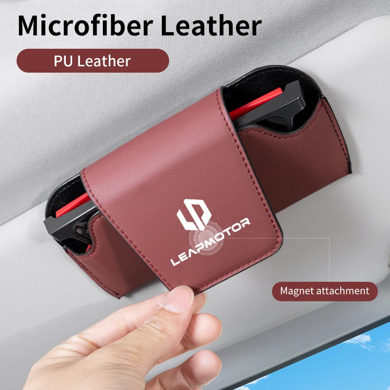 Universal Car Sun Visor Leather Sunglasses Case Organizer For Leapmotor T03 S01 C11 C01 C10 Leap Motor
Universal Car Sun Visor Leather Sunglasses Case Organizer For Leapmotor T03 S01 C11 C01 C10 Leap Motor