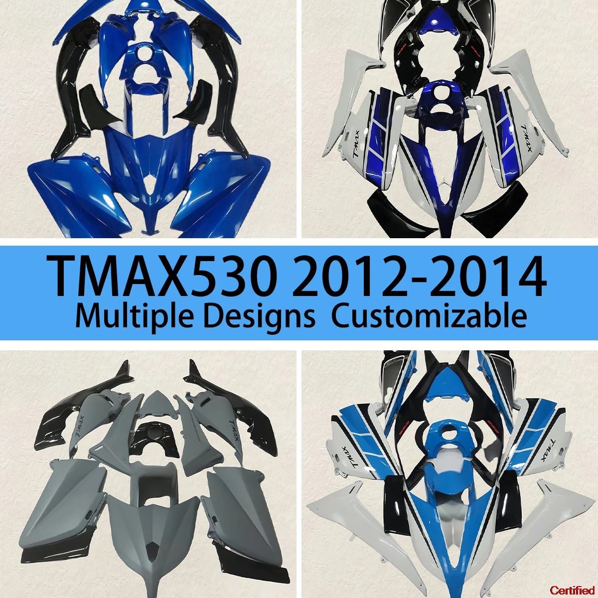 For YAMAHA TMAX530 2012-2014 Body Plastics Set Bodywork Covers Fairings TMAX 530 Aftermaket Motorcycle Fairing Kit
For YAMAHA TMAX530 2012-2014 Body Plastics Set Bodywork Covers Fairings TMAX 530 Aftermaket Motorcycle Fairing Kit
