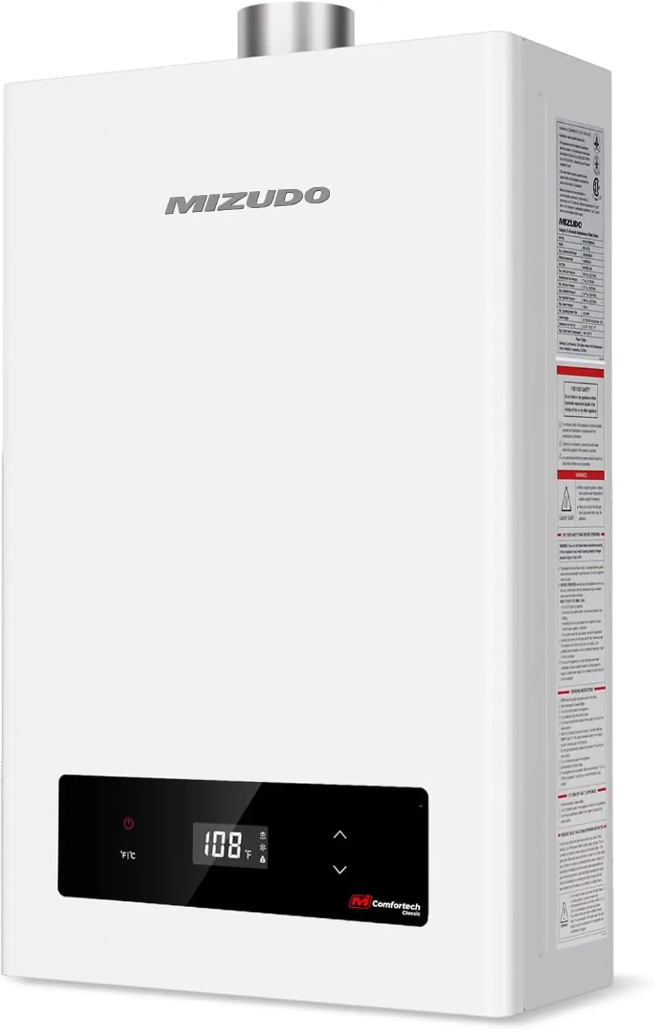 Propane Gas Tankless Water Heater, Up to 5.1 GPM, 120,000 BTU, CSA Certified, Indoor Installation Instant Hot Water Heater
Propane Gas Tankless Water Heater, Up to 5.1 GPM, 120,000 BTU, CSA Certified, Indoor Installation Instant Hot Water Heater