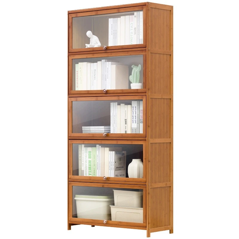 Bookshelf Shelf Floor-to-ceiling integrated against the wall Household children's room Book cabinet Dustproof simple locker
Bookshelf Shelf Floor-to-ceiling integrated against the wall Household children's room Book cabinet Dustproof simple locker